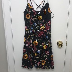 Black Floral Dress